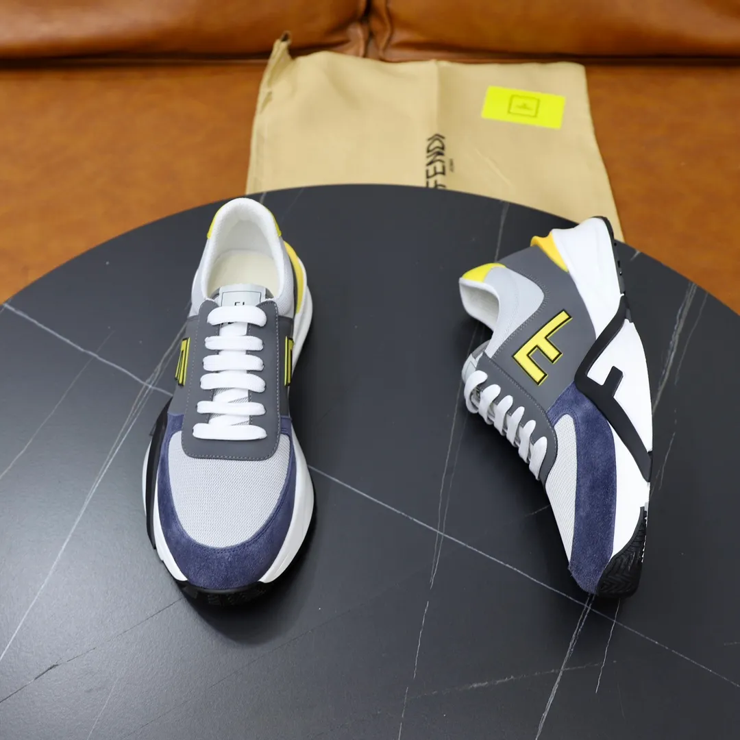 Men's men's shoes 290🔥Brand: FENDI Size: 38-44 (45, 46 customized) Grade: Original quality High version Material: Imported cowhide ➕ High-quality and comfortable lining Original lightweight non-slip outsole Style category: Travel Fashion casual shoes Versatile trend